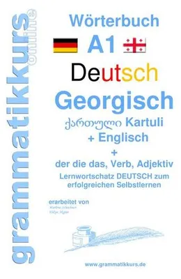 Obrázok produktu pre Wörterbuch Deutsch - Georgisch - Englisch Niveau A1