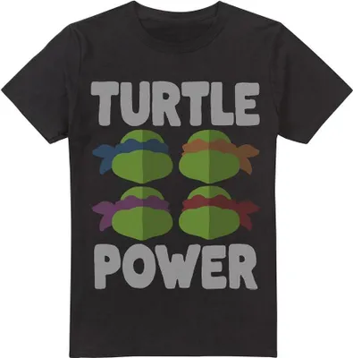 Produktbild von Teenage Mutant Ninja Turtles - "Turtle Power" T-Shirt für Herren TV6773 (S) (Schwarz)