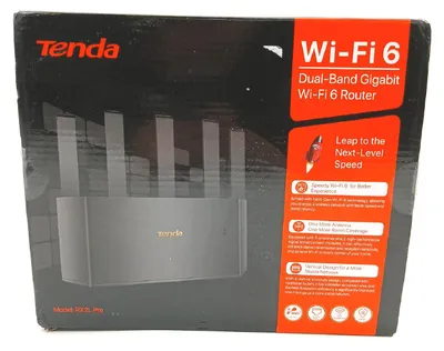 Produktbild von Tenda WLAN Router Netzwerk Router RX2L Pro AX1500 Dualband schnelles Funknetzwerk