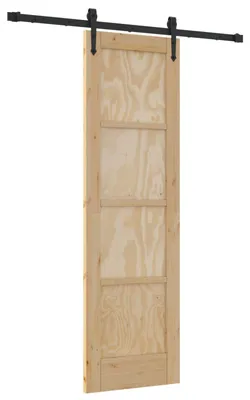 Obrázek produktu pro vidaXL Posuvné dveře ORKDAL přírodní 61 x 198,5 cm Masivní borové dřevo