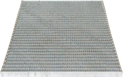 Produktbild von Gitterrostpodeste 30 x 10 mm, feuerverzinkt - Länge: 600 mm, Breite: 1000 mm