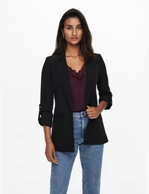 Image de Blazer pour femme ONLKAYLE-ORLEEN 15218743 Noir, 38
