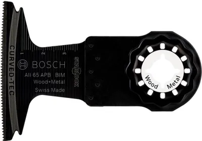 Immagine prodotto di Lama per taglio a tuffo BIM Bosch AII 65 APB, legno e metallo, 40 x 65 mm, confezione da 1 pezzo 2608661781