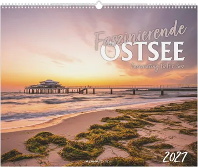 Produktbild von Wandkalender Faszinierende Ostsee 2027, 52x42,5 cm