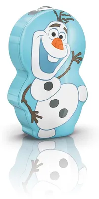 Produktbild von Philips Disney Die Eiskönigin LED-Taschenlampe blau, Taschenlampe, Blau, Weiß, Synthetik, Schlafzimmer, Kinderzimmer, Wohnzimmer, Ausdrucksstark, IP20