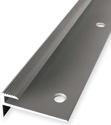 Produktbild von Abschlußprofil mit Nase 30,0 x 13,0 mm Alu eloxiert edelstahl 1 m SB 809