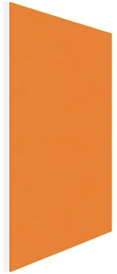 Produktbild von Textiltafel Skinpin 75x115cm orange.