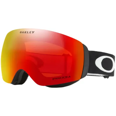 Obrázek produktu pro Oakley Flight Deck XM PRIZM, S jedním sklíčkem, Černá, Polykarbonát, Pánské, Sférická čočka, Černá, Šedá
