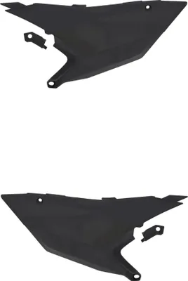 Produktbild von Schwarze ACERBIS Seitennummerntafeln für YAMAHA YZ F 450