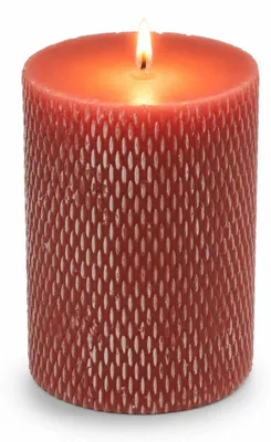 Produktbild von Stumpenkerze,  ca. 7 x 10 cm, 3-farbig sortiert Rot