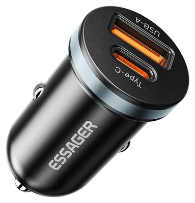 Obrázek produktu pro Essager Mini A+C 30W autonabíječka