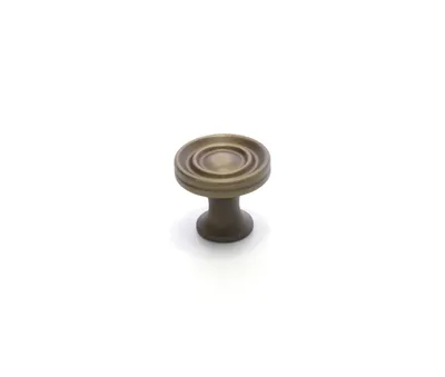 Obrázek produktu pro Rujzdesign nábytková knopka 851.30 - povrch: mosaz patina, rozteč: 1 mm