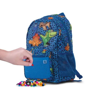 Zdjęcie produktu dla PIXIE CREW plecak dziecięcy DINO BLUE