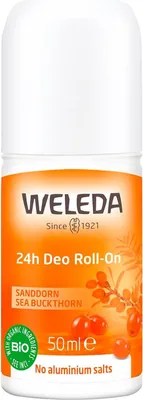 Produktbild von Weleda 24h Deo Roll-on Sanddorn 50m
