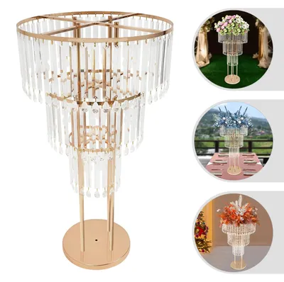 Produktbild von 3-lagiger runder Blumenständer für Hochzeitsdekoration