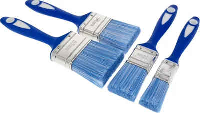 Produktbild von Malpinsel-Set 4-teilig unterschiedliche Breiten