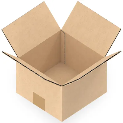Produktbild von KK Verpackungen 100 Stück Versandkartons 175 x 175 x 125 mm Kartons 1-wellig, Faltkartons