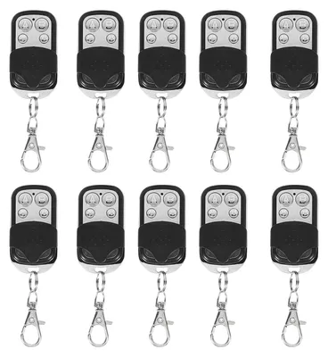 Immagine prodotto di Leyf, 10 pezzi, telecomando per cancello garage, frequenza 433 MHz, telecomando universale