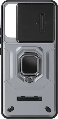 Obrázek produktu pro Avizar, Xiaomi 14 nárazuvzdorné kroužkové pouzdro s posuvným krytem fotoaparátu, šedé