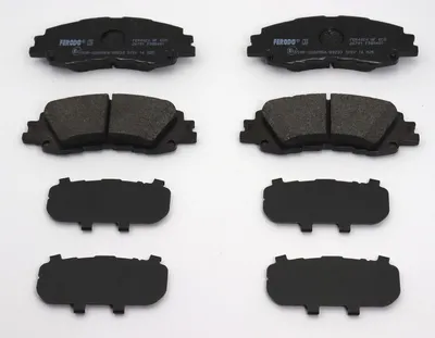 Produktbild von FERODO Bremsbeläge Satz Vorne für TOYOTA YARIS (P21, PA1, PH1) FDB5481