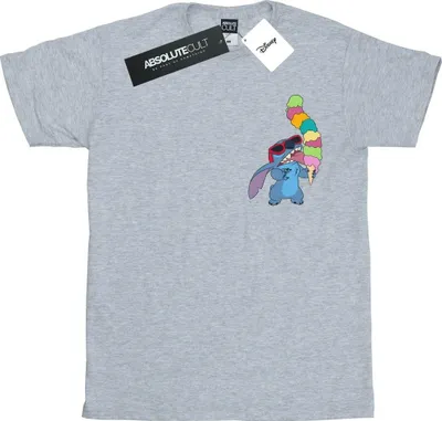 Produktbild von Disney - T-Shirt für Damen BI29621 (L) (Grau)