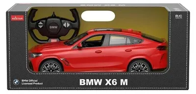 Immagine prodotto di Macchina radiocomandata BMW X6 M Rossa 1:14 Rastar 2.4GHz con luci