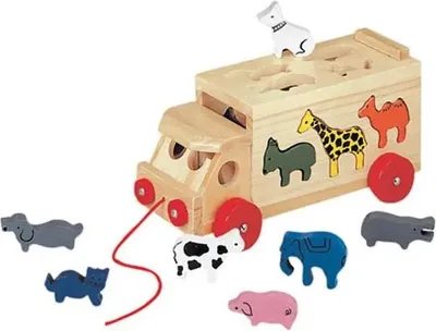 Image de Bino Camion pliable avec animaux