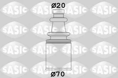 Produktbild von SASIC Faltenbalgsatz Antriebswelle Innen für CITROËN Berlingo / Berlingo First (MF, GJK, GFK) 2873693