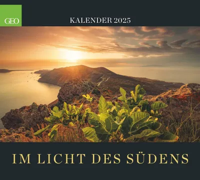 Zdjęcie produktu dla Kalendarz ścienny na rok 2025 z oszałamiającymi zdjęciami przyrody z południa - format 50 x 45 cm