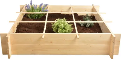 Image de Esschert Design Jardin Mètres carrés de bois ; B1012