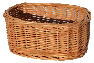 Produktbild von Sklep Wiklinowy Ovaler Weiden-Übertopf Korb 25 cm
