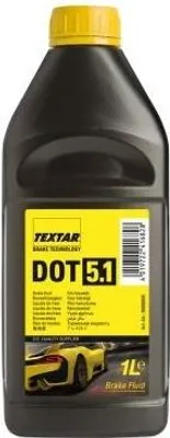 Produktbild von TEXTAR 95006600 DOT 5.1 Bremsflüssigkeit Brems Flüssigkeit 1L Brake Fluid