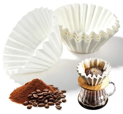 Kaffeefilter 100 Stück, 110/250 mm, Papier, für Filterkaffeemaschinen