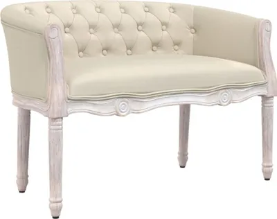 Produktbild von vidaXL Sitzbank 98x56x69 cm Leinen