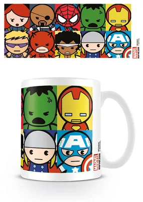 Produktbild von Marvel - Lizenz Tassen - Kawaii - Charaktere
