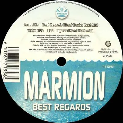 Image de Best Regards [Vinyl Single]