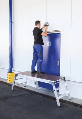 Produktbild von Günzburger Steigtechnik Arbeitsdiele klappbar 1,7 x 0,6 m - 030408