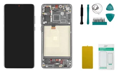 Produktbild von Huawei P30 Display (mit Rahmen) schwarz - Set