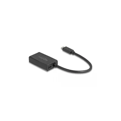 Produktbild von Delock Adapter HDMI Buchse zu USB Type-C Stecker (DP Alt Mode) 4K mit PD 100 W