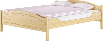 Produktbild von Massivholzbett Landhausstil 160x200 Doppelbett Kiefer V-60.30-16ohne Zubehör