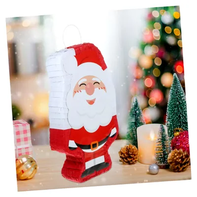 Produktbild von Weihnachtspiñata mit gefüllten Süßigkeiten - Dekoration für Weihnachtsfeiern