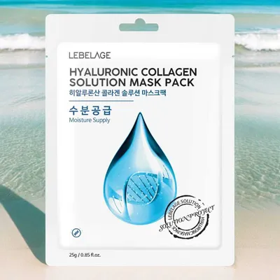 Obrázek produktu pro LEBELAGE - Hyaluronic Collagen Mask Pack - Kolagenová plátýnková maska - 25 g