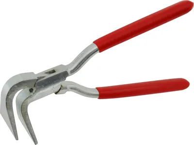 Obrázok produktu pre STUBAI 90° ohnuté lisovacie kliešte, s priechodným kĺbom, Nirolook 60 mm - 282201NR