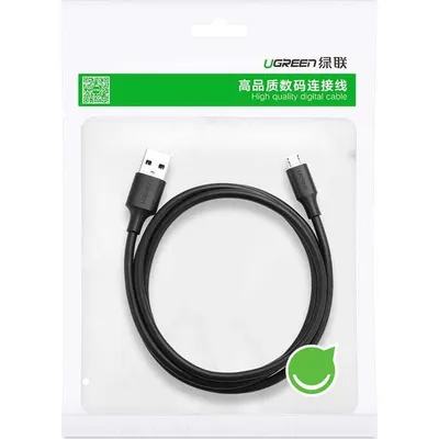 Obrázek produktu pro Ugreen 60138, 2 m, USB A, Micro-USB A, USB 2.0, 0,48 Gbit/s, Černá