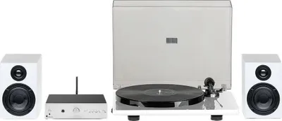 Zdjęcie produktu dla Pro-Ject Stereo Set E Phono Silver White Gramofon kit