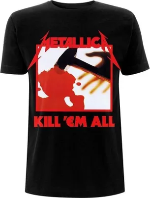 Zdjęcie produktu dla Metallica Kill 'Em All Tracks Black 2XL Koszulka