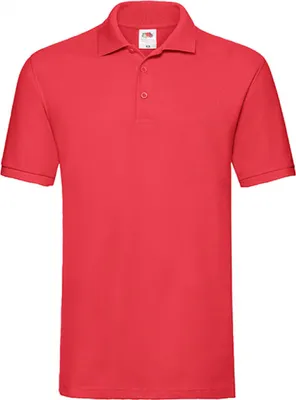 Immagine prodotto di Fruit of the Loom 63-218-0 | Polo Premium da uomo - Colore: Rosso - Taglia: XL