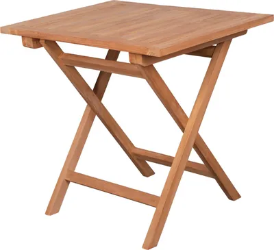 Produktbild von deVries Teakholz Klapptisch Woodie 80 x 60 cm - eckig