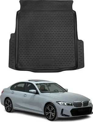Immagine prodotto di OMAC Tappetino per bagagliaio BMW Serie 3 G20 / G80 2019-2024 gomma Nero