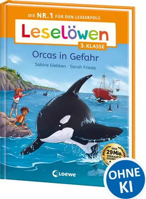 Produktbild von Leselöwen 3. Klasse - Orcas in Gefahr